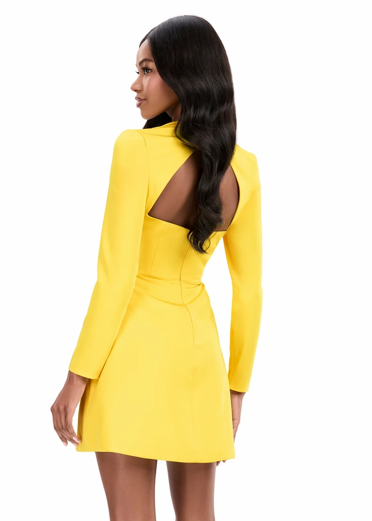 Ashley Lauren Style #4971 #1 default Yellow backface vertical picture