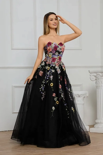 Cecilia Couture Style #8014 #1 frontface vertical thumbnail