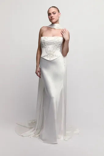 Watters Christel with Scarf #61214B #1 frontface vertical thumbnail