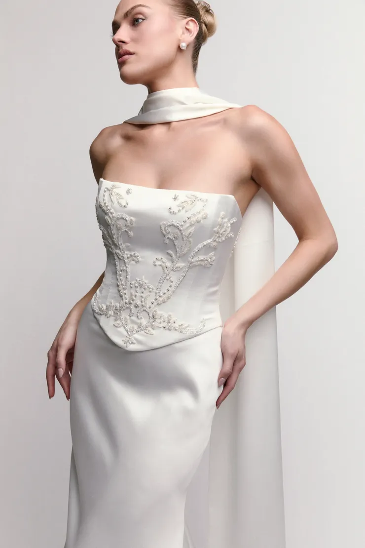 Watters Christel with Scarf 61214B #7 frontface vertical cropped picture