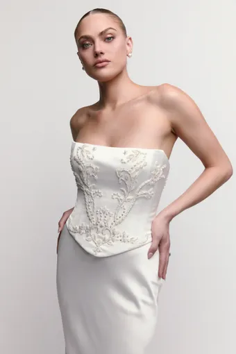 Watters Christel with Scarf #61214B #6 frontface vertical cropped thumbnail