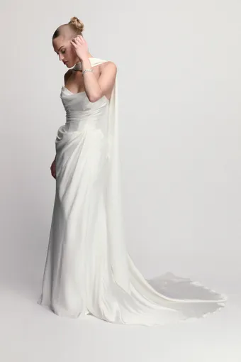 Watters Fleurette with Scarf #61315B #3 frontface vertical thumbnail