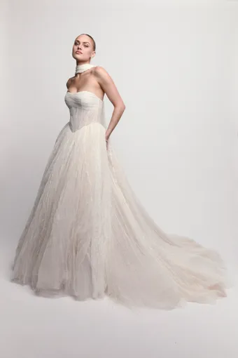 Watters Corneilia with Scarf #61316B #0 default frontface vertical thumbnail