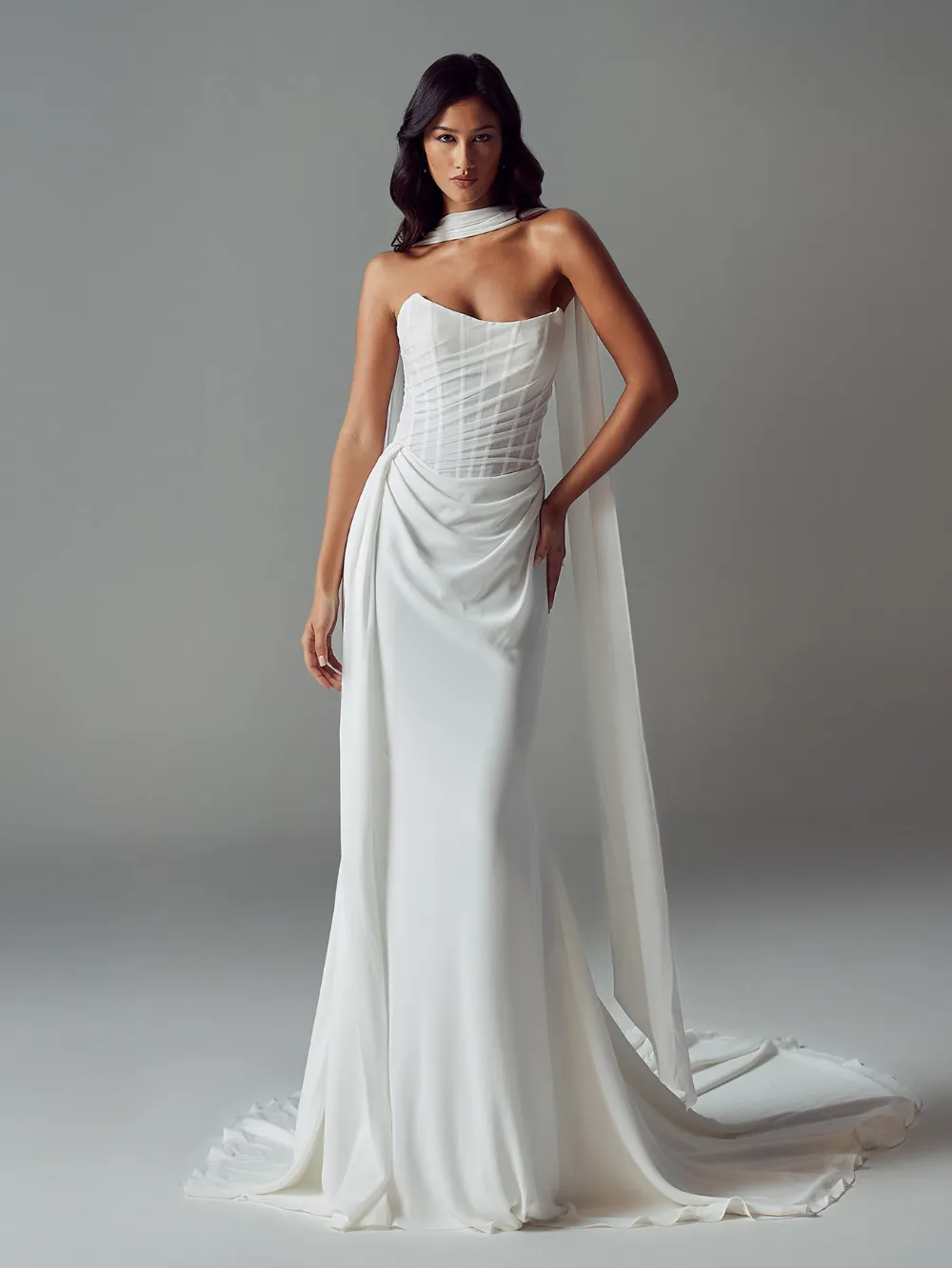 Fit And Flare Wedding Dress| Luv Bridal