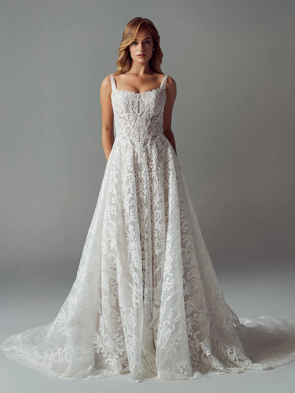 luv bridal bridesmaid dresses A-Line Wedding Dresses That Flatter Every Body Type