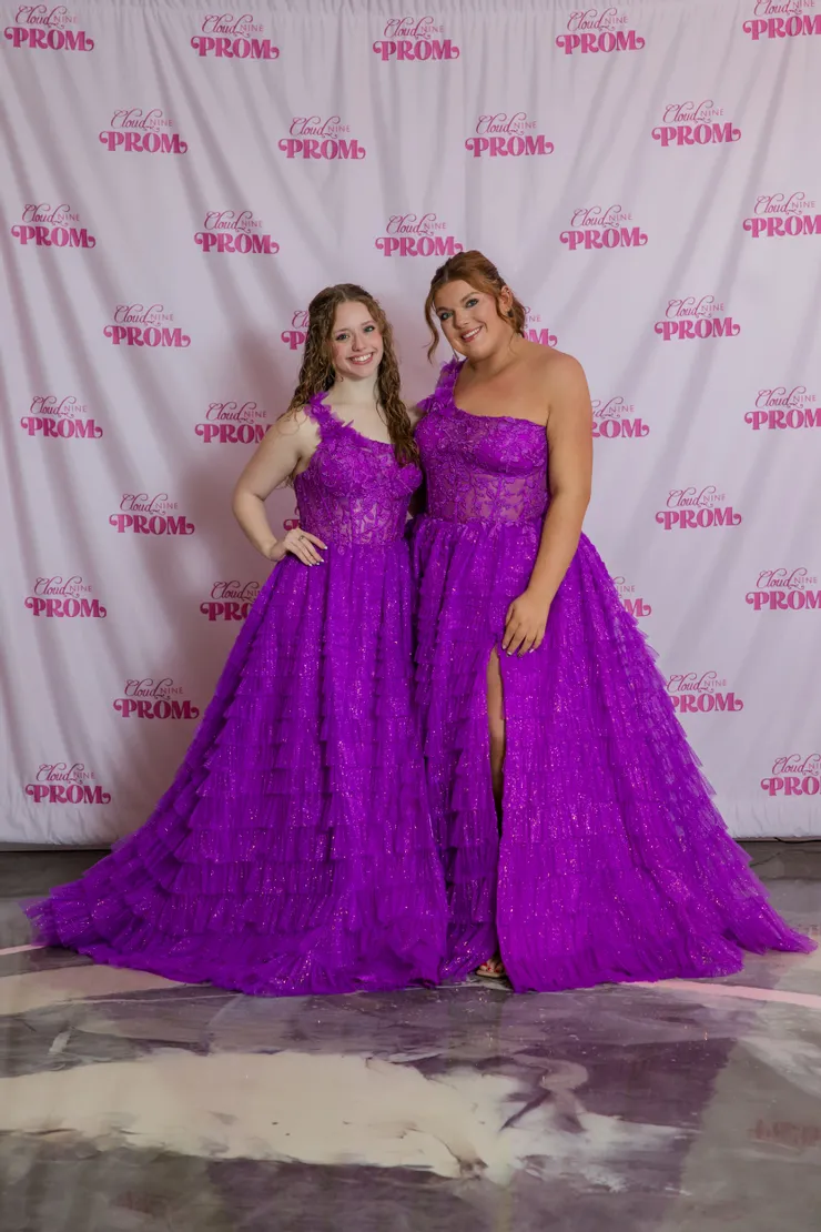 strapless open back dress Zapaka Women Strapless Wedding Guest Dress with Pockets Corset Fuchsia Floral A-Line Bridesmaid Dress with Slit, Fuchsia Flower / US24W main image 0