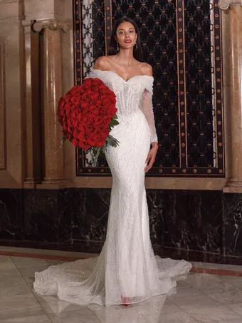 Demetrios Platinum Style #DP533 #0 default frontface vertical thumbnail