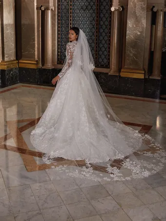 Demetrios Platinum Style #DP539 #2 backface vertical thumbnail