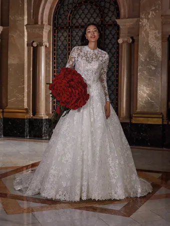 Demetrios Platinum Style #DP539 #0 default frontface vertical thumbnail