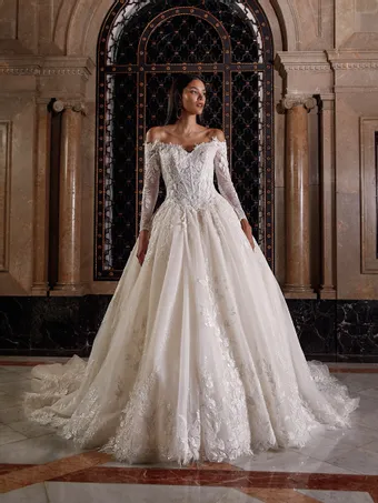 Demetrios Platinum Style #DP544 #0 default frontface vertical thumbnail