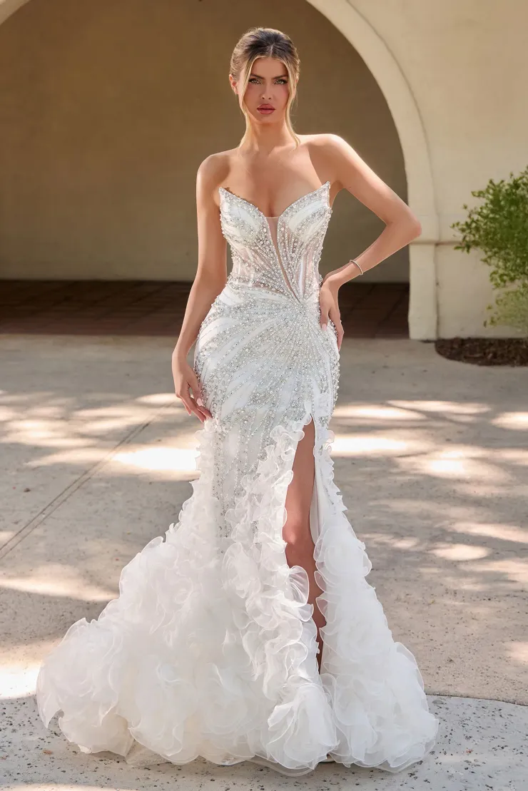 Ladivine by Cinderella Divine Style #CC2488W #0 default frontface vertical picture
