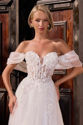 Ladivine by Cinderella Divine #CD2426W #2 frontface vertical cropped thumbnail