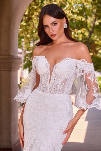 Ladivine by Cinderella Divine #CD659W #4 frontface vertical cropped thumbnail