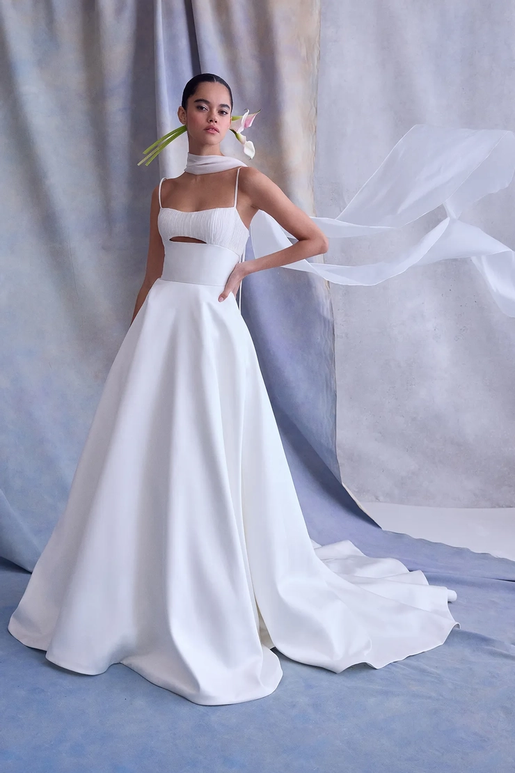 ines di santo blue wedding dress Calder main image 0