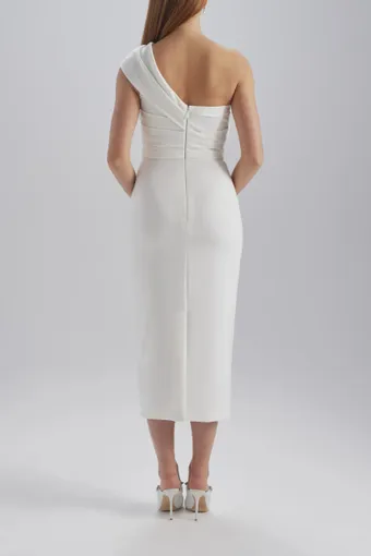 Amsale Little White Dress #LW271 #2 default backface vertical thumbnail