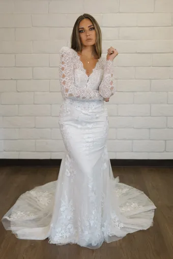 Evelyn Bridal Noella #0 default frontface vertical thumbnail