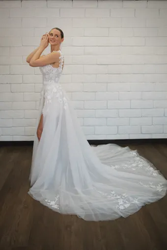 Evelyn Bridal Gardenia #2 backface vertical thumbnail