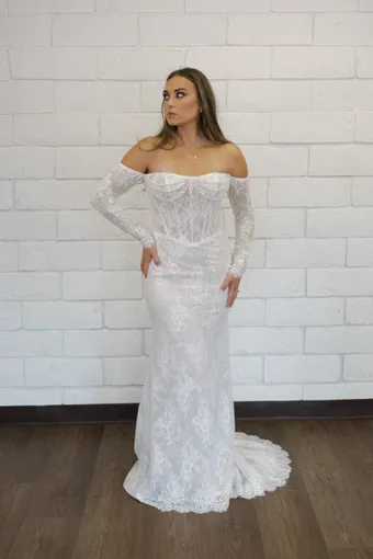 Evelyn Bridal Peony #1 frontface vertical thumbnail