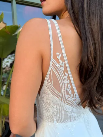 Nantes Collection by Evelyn Bridal Zella #8 backface vertical cropped thumbnail