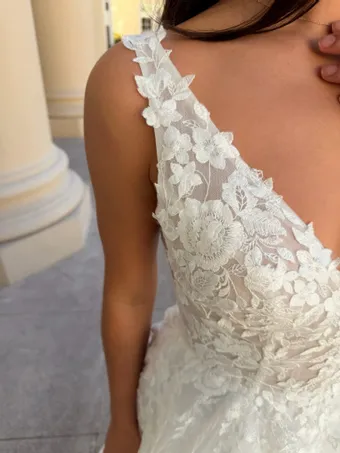 Nantes Collection by Evelyn Bridal Sable #3 frontface vertical cropped thumbnail