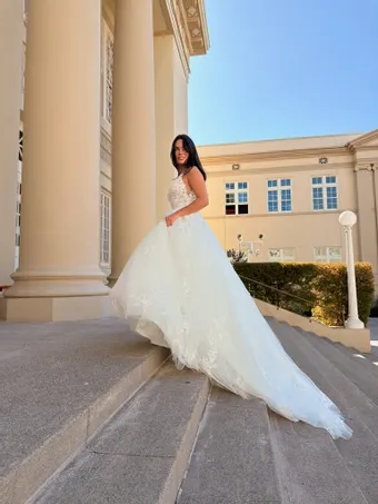 Nantes Collection by Evelyn Bridal Sable #1 frontface vertical thumbnail