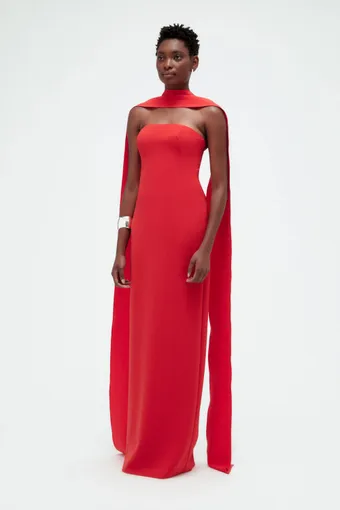 Amsale P948P #1 frontface vertical thumbnail