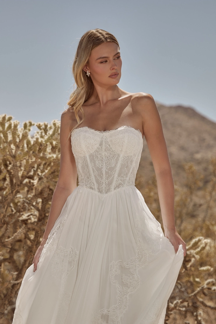 La Perle by Calla Blanche Style #LP2601 #4 frontface vertical cropped picture