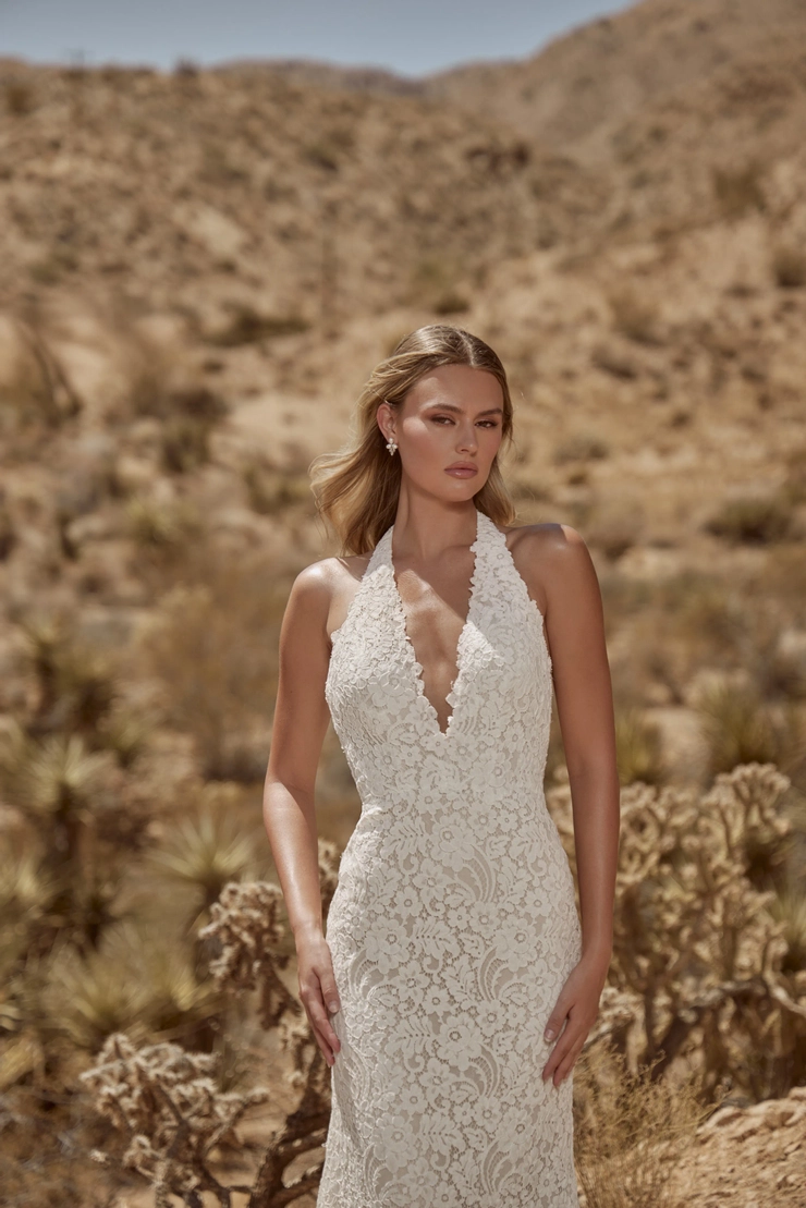 La Perle by Calla Blanche Style #LP2605 #3 frontface vertical cropped picture