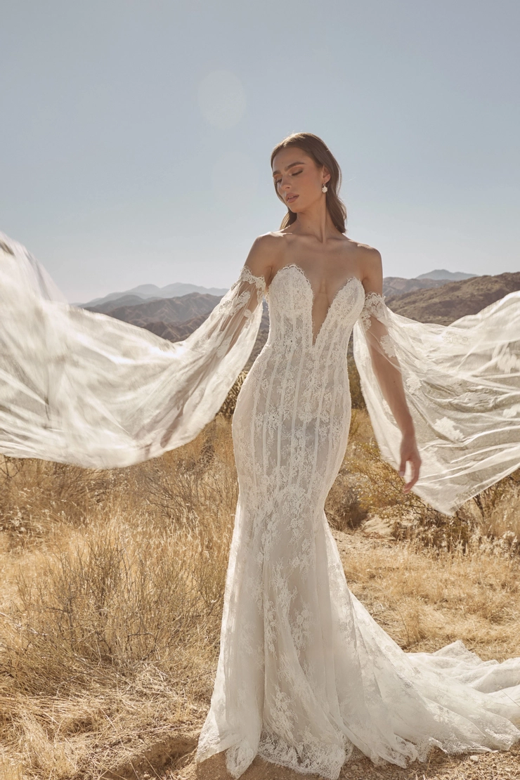 La Perle by Calla Blanche Style #LP2619 #1 frontface vertical picture