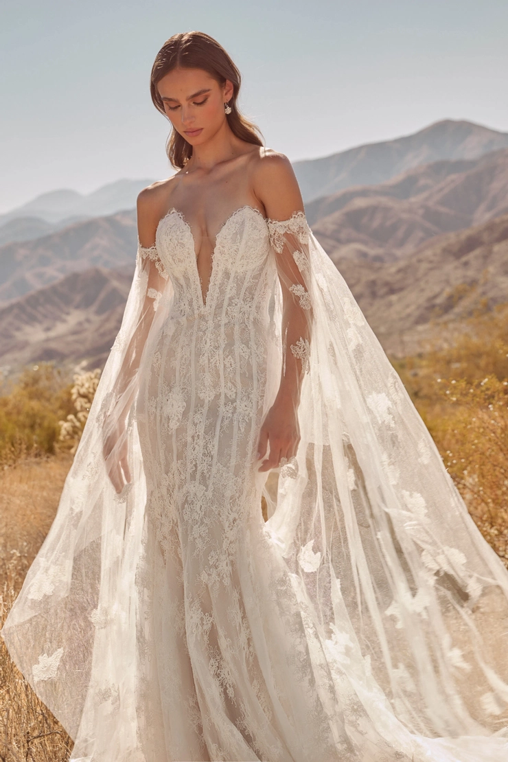 La Perle by Calla Blanche Style #LP2619 #4 frontface vertical cropped picture