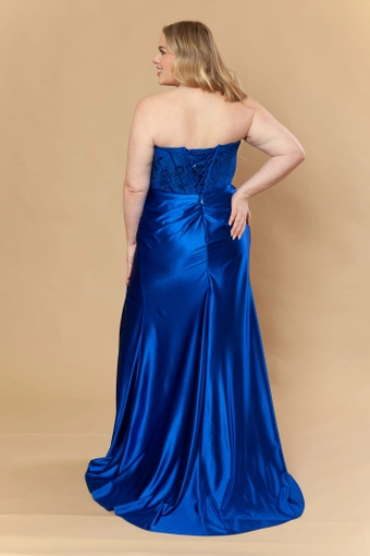 Poly USA Style #W1222 #9 Royal backface vertical thumbnail