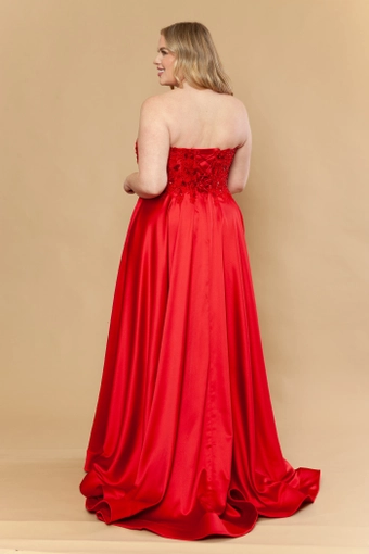 Poly USA Style #W1224 #5 Red backface vertical thumbnail