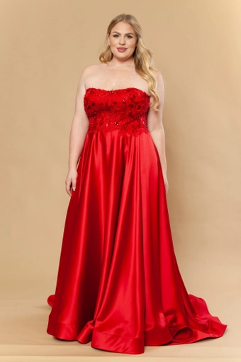 Poly USA Style #W1224 #4 Red frontface vertical thumbnail