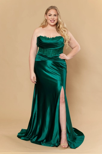 Poly USA Style #W1228 #3 Emerald frontface vertical thumbnail