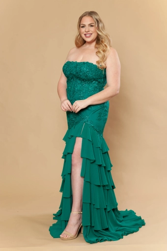 Poly USA Style #W1230 #3 Emerald frontface vertical thumbnail