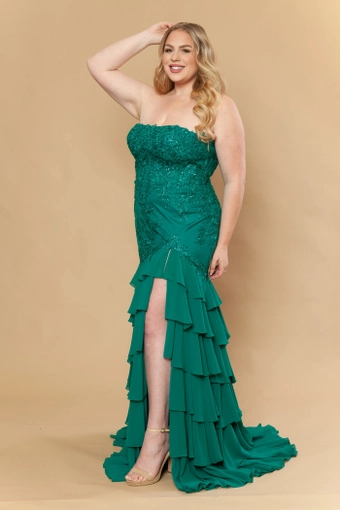 Poly USA Style #W1230 #2 Emerald frontface vertical thumbnail