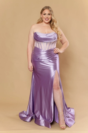 Poly USA Style #W1234 #4 Lavender frontface vertical thumbnail