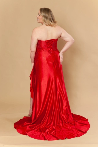 Poly USA Style #W1238 #7 Red backface vertical thumbnail