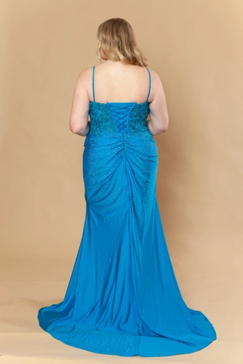 Poly USA Style #W1242 #5 Peacock backface vertical thumbnail