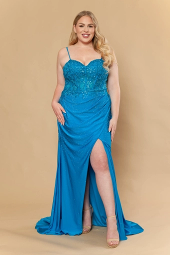 Poly USA Style #W1242 #2 Peacock frontface vertical thumbnail