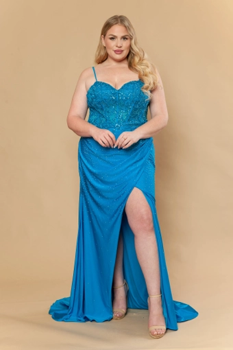 Poly USA Style #W1242 #1 Peacock frontface vertical thumbnail