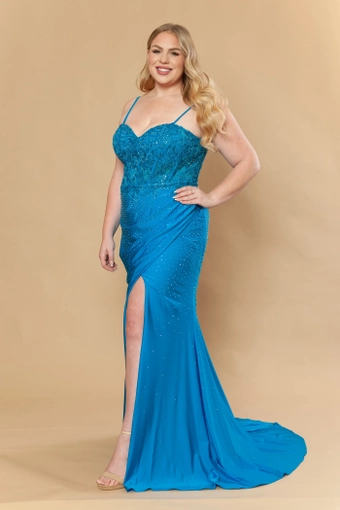 Poly USA Style #W1242 #3 Peacock frontface vertical thumbnail