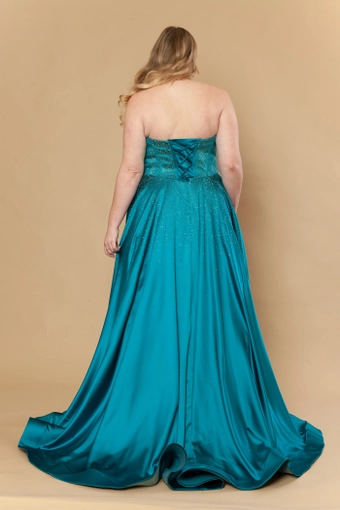 Poly USA Style #W1244 #6 default Teal backface vertical thumbnail