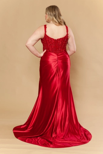 Poly USA Style #W1246 #6 Wine backface vertical thumbnail