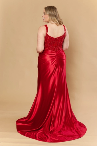 Poly USA Style #W1246 #5 Wine backface vertical thumbnail