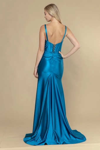 Poly USA 25006 #11 Teal backface vertical thumbnail