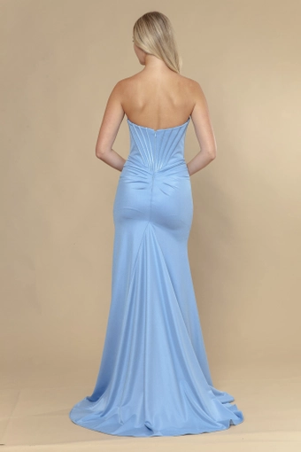 Poly USA Style #25054 #19 Blue backface vertical thumbnail