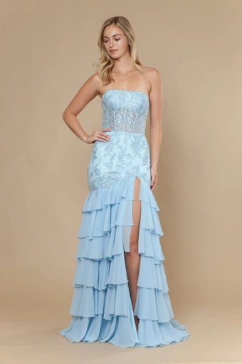 Poly USA Style #25066 #6 Blue frontface vertical thumbnail