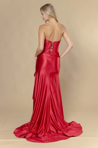 Poly USA Style #25106 #10 Red backface vertical thumbnail