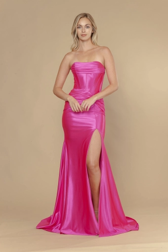 Poly USA 25124 #5 Hot Pink frontface vertical thumbnail